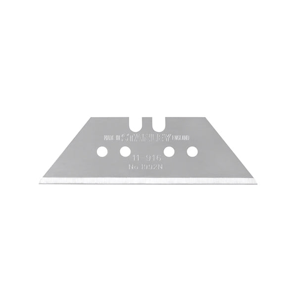 GRANDE lame trapézoïdale AVEC TROUS - (Paquet de 100pcs) - Stanley - 1-11-916 - (Paquet multiple) GRANDE lame trapézoïdale AVEC TROUS - (Paquet de 100pcs) - Stanley - 1-11-916 - (Paquet multiple)